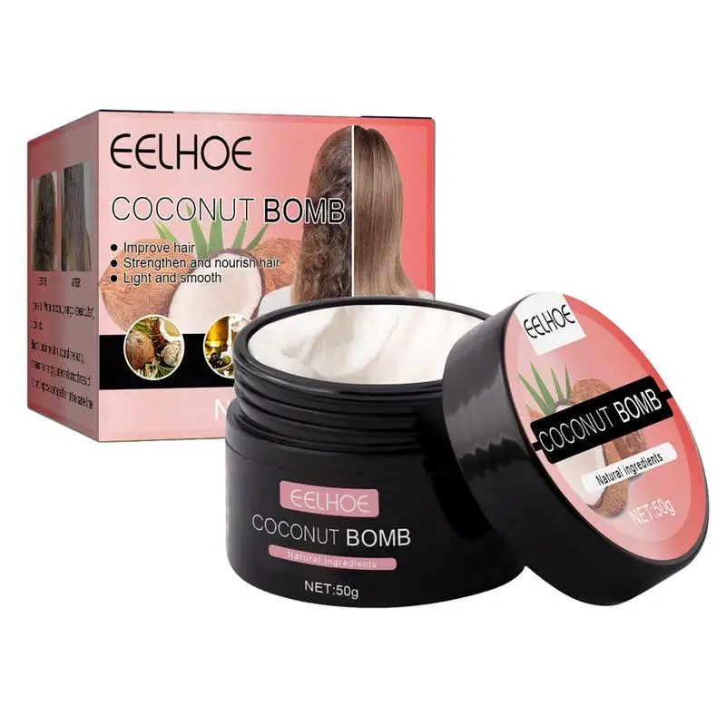 Hydration Hair Masque Coconut Nourishing Hair Masque Hydrating Hair Conditioner With Shea Butter Repairs Dry Damaged Color