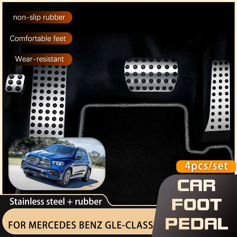 

Car Pedal For Mercedes Benz GLE-Class M-Class W164 W166 W167 2015 2016 2017 2018 2019 2020 2021 Accelerator Brake Non-slip Pedal