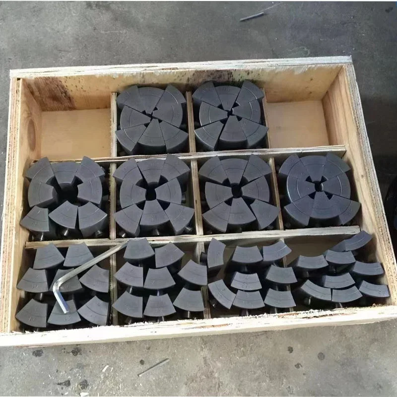 Станок для изготовления резиновых прижимных лапок голубые Пружинные