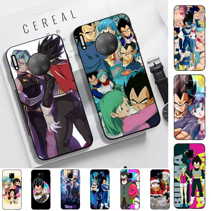 

BANDAI Dragon Ball Vegeta&Bulma Phone Case for Huawei Mate 20 10 9 40 30 lite pro X Nova 2 3i 7se