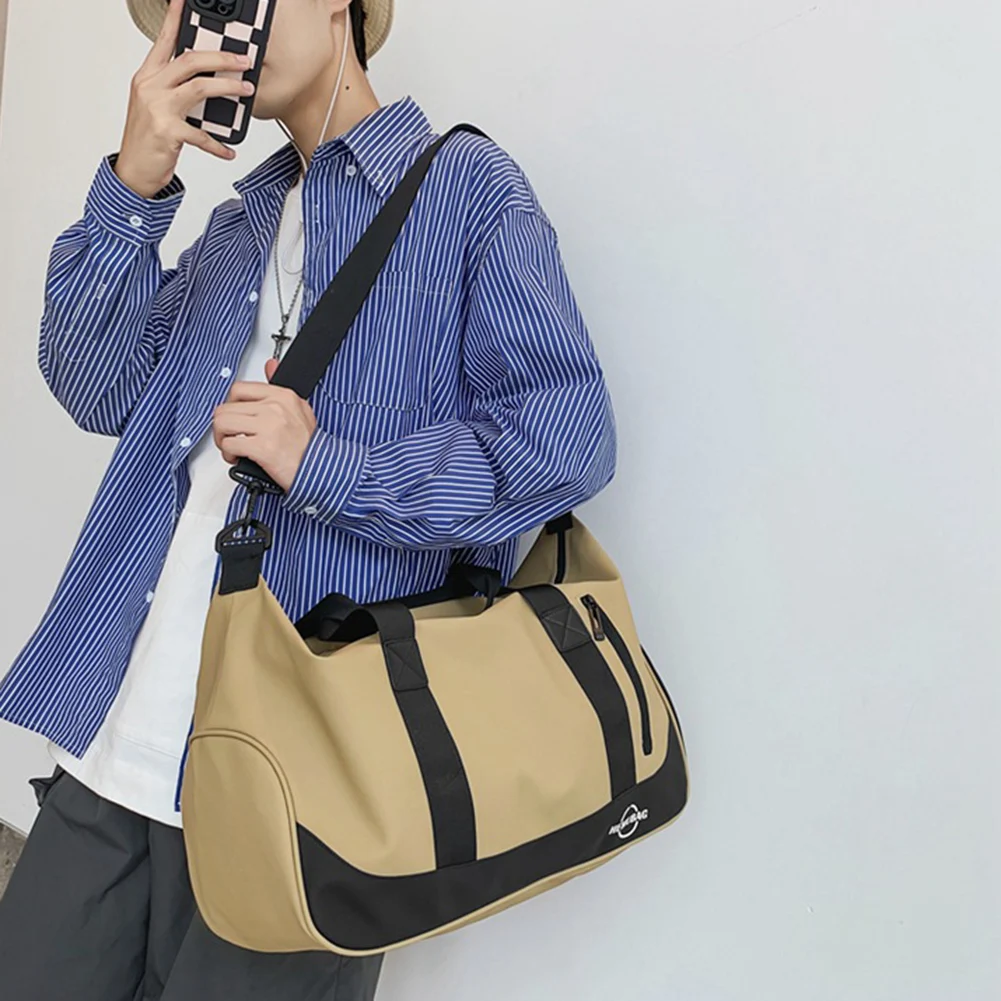 

Travel Bags Waterproof Duffel Gym Tote Bag Weekender Carry on Luggage Bags for Women Men's Shoulder Bag with Dry And Wet Pocket