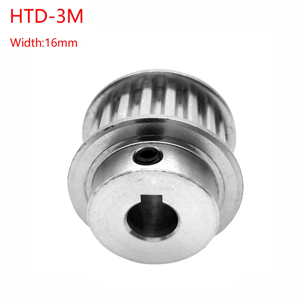 HTD-3M шкив ремня ГРМ 30/32/34/35/36/38/40/42/44/45/46/48/52/54/56/58 зубцов 3 мм с step/Keyway приводной