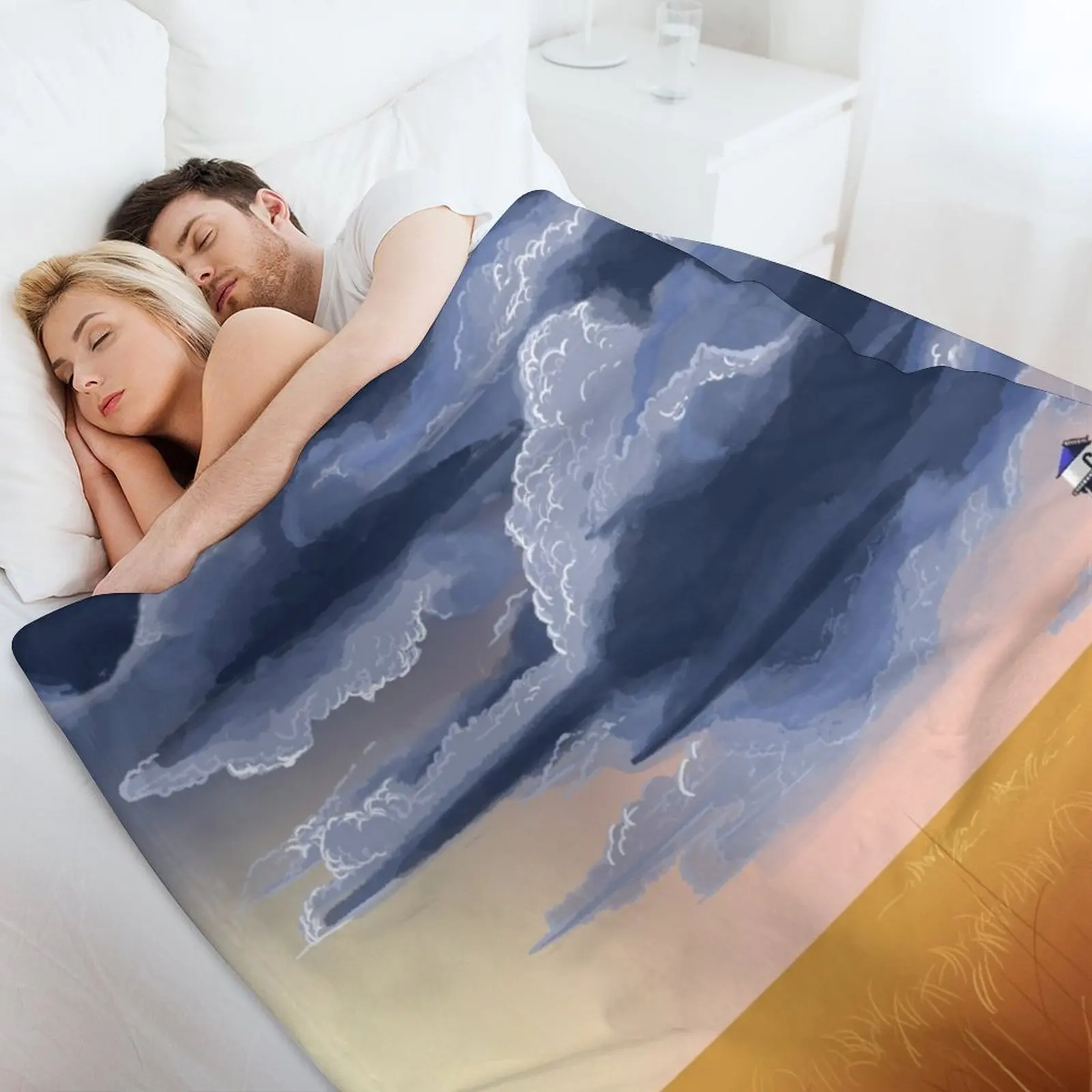 Carleton колледж одеяло в виде водной башни мягкие искусственные одеяла