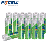 12 x pkcell aa battery nimh rechargeable batteries 1 2v 2200mah low self discharge durable 2a bateria for toy and camera