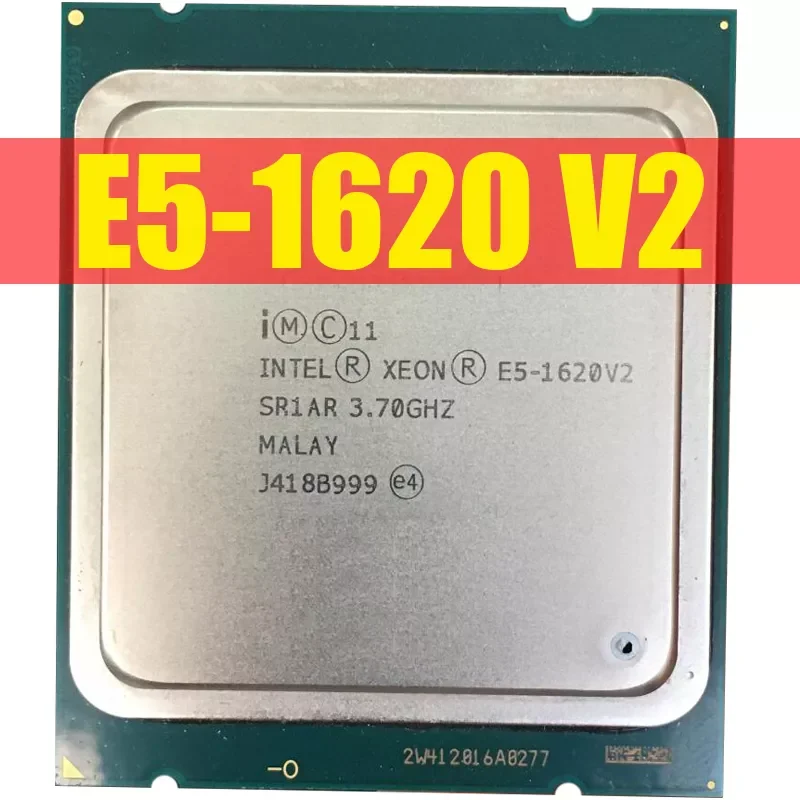 

Intel Xeon Processor E5 1620 V2 E5-1620 V2 CPU L3=10MB 3.7GHZ LGA 2011 Server processor 100% working properly Desktop Processor