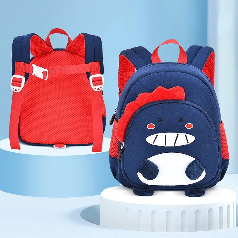 Kindergarten Cute Dinosaur Small Backpacks for Little Girls Boys New Anti Lost Cartoon Children Lovely Schoolbags Drop Shipping