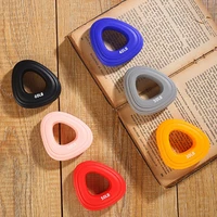 hand gripper flexible elastic strengthener silicone triangular finger gripper trainer for office people
