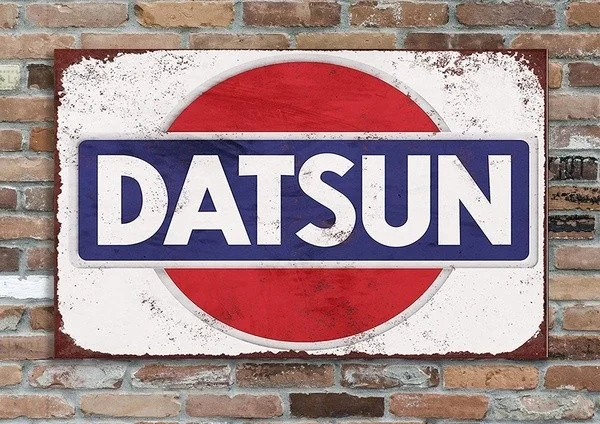 

Настенное украшение в стиле ретро, украшение для дома Datsun, металлический жестяной знак, настенный плакат, постер для дома, ванной комнаты, ме...