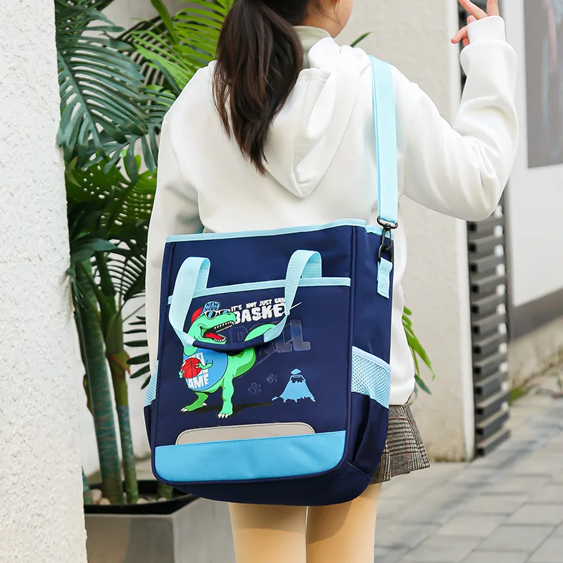 New Cartoon Student Girl Unicorn Boy Dinosaur Shoulder Bags Cute Children Large Capacity Handbag Primary Schoolbag Drop Shipping