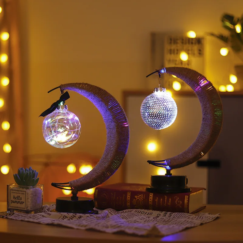 

Новинка 2022, ночник в виде Луны, светодиодный светильник в форме шара, декоративсветильник светильник, украшение для спальни, детская малень...