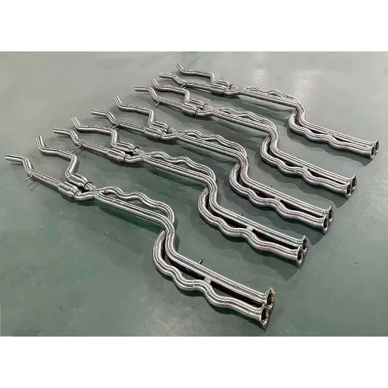 Секция Высокопроизводительные трубы ответвление даунпайпа Выхлопная труба с