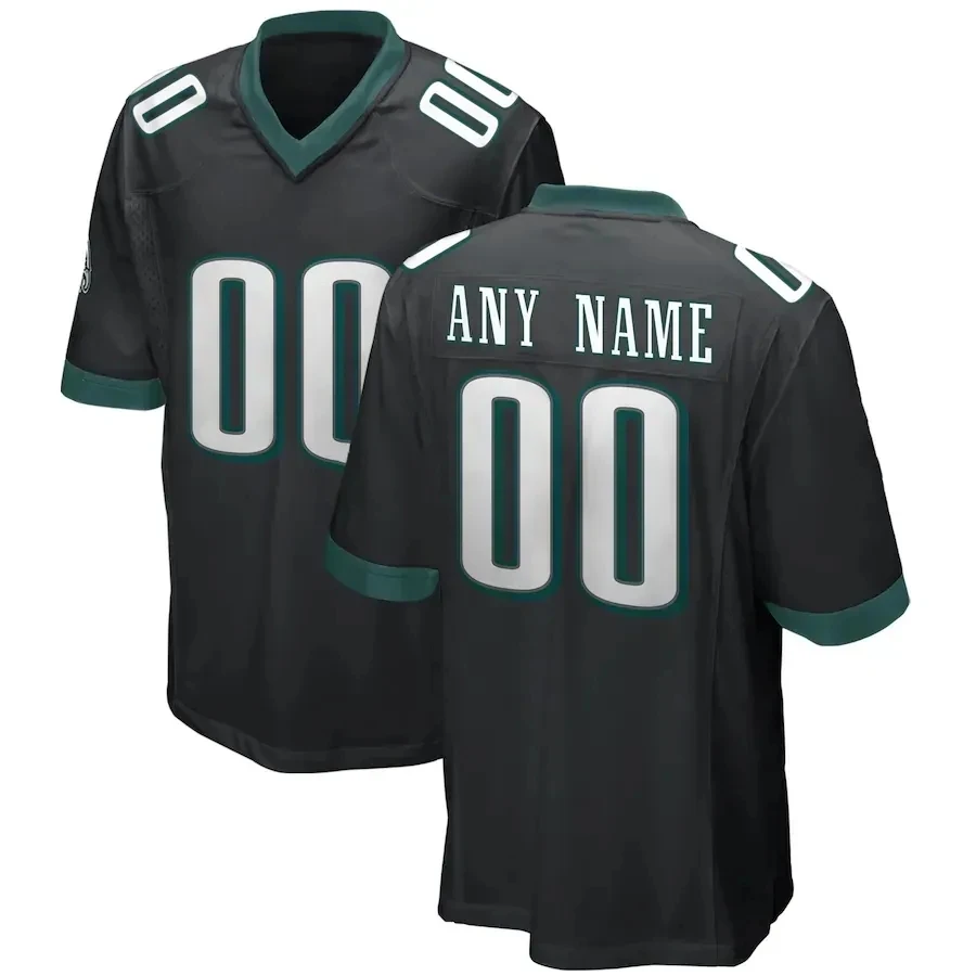 

Customized Philadelphia Football Jerseys America Football Game Jersey Personalized Your Name Any Number Sport Shirt All Stitched