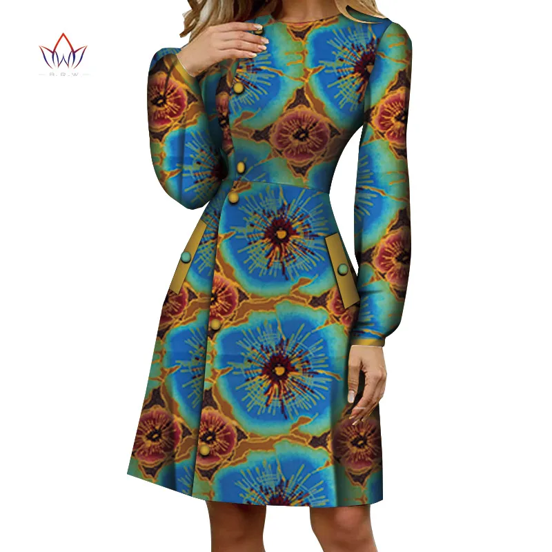 Блейзер в африканском стиле с длинным рукавом WY5881 | Тематическая одежда и