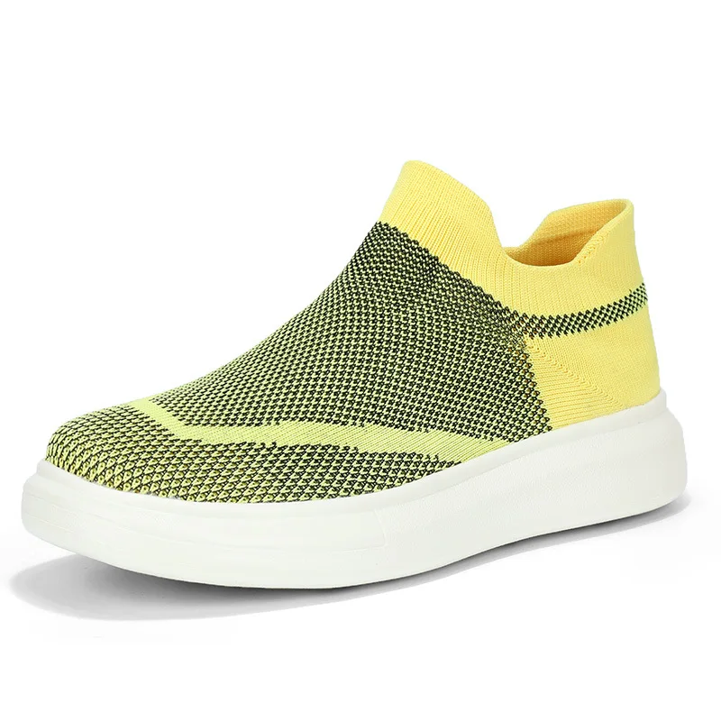 Рекламная удобная и дышащая сетчатая обувь повседневные кроссовки для пар