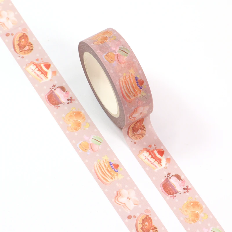 10pcs/lot 15mm*10M Happy Easter's Day Pink Cake Decorative Washi Tape Scrapbooking Masking Tape Stationery office supplies