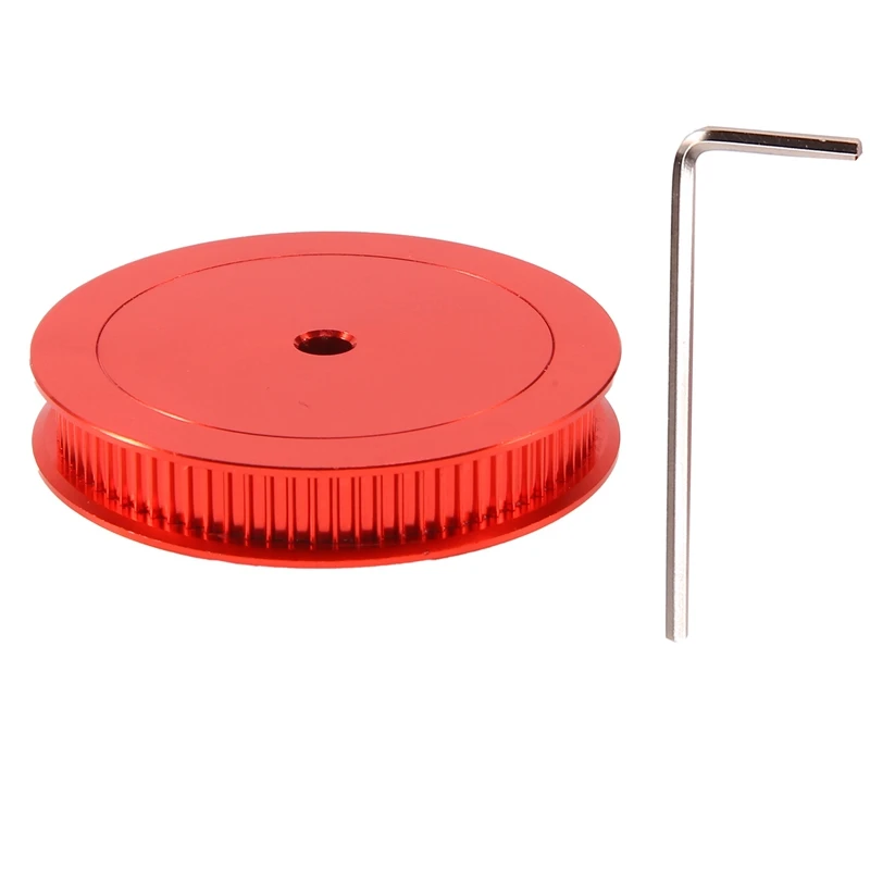 

Высококачественное колесо ремня ГРМ с отверстием 5 мм для ширины 6 мм GT2, колесо ремня ГРМ 80 зубьев 80 т (красный)