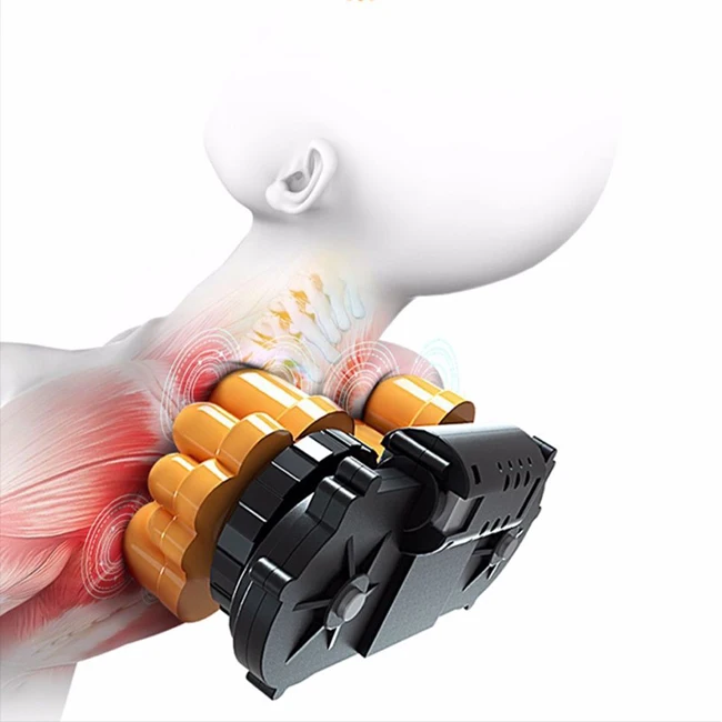 Массажная подушка 3 в 1 для дома и автомобиля расслабления мягкая шиацу массажер