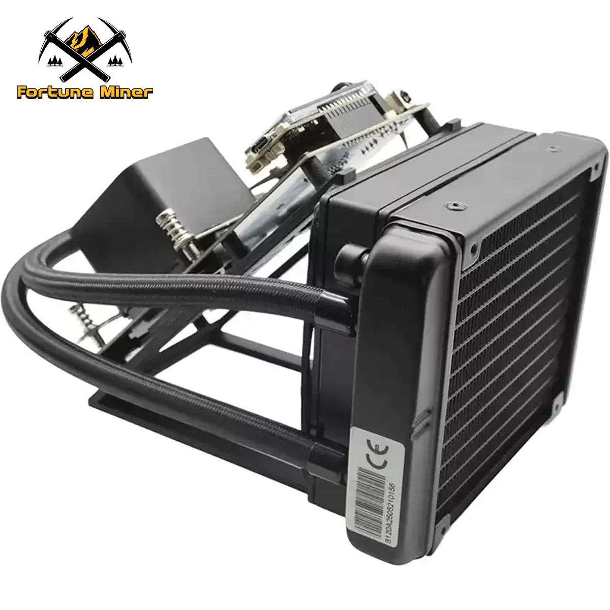 Bitaxe NerdQaxe++ Hydro 4,8THs 75 Вт Bitcoin Miner BM1370 Asic Chip BTC Crypto Mining Бесшумная модель с водяным охлаждением и блоком питания (art.: 3920d2fef4909) - 3920d2fef4909