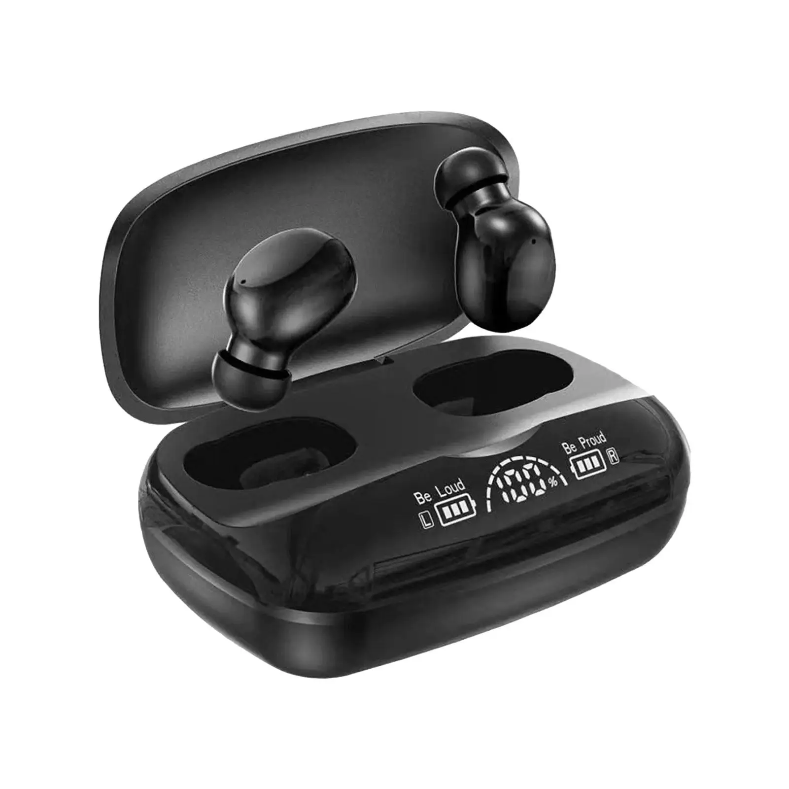 

Водонепроницаемые Наушники Bluetooth, беспроводные наушники с зарядным устройством и микрофоном, спортивные стереонаушники-вкладыши