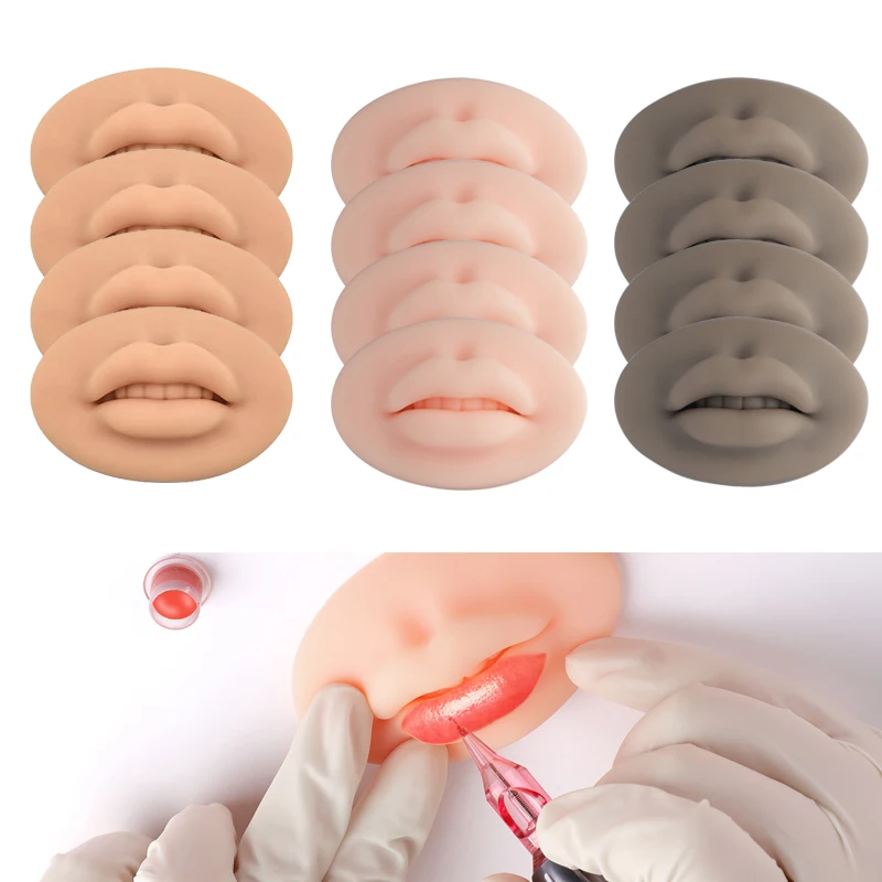 Мягкая силиконовая пленка для практики микроблейдинга кожи 12 шт. аксессуары