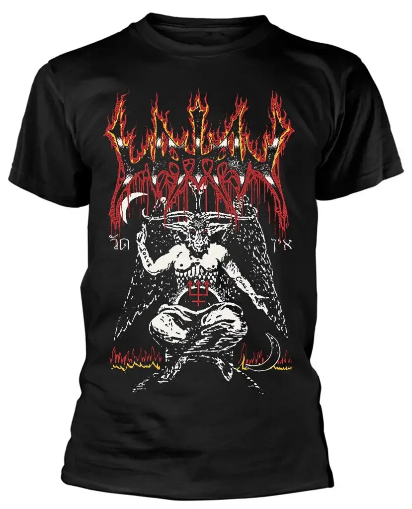 Черная футболка Watain Baphomet официальная
