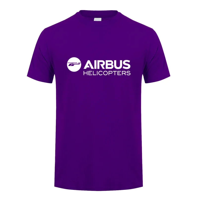 

Airbus Helicopter T Shirt Men's Fashion Short Sleeve Casual T Shirt Top LH-257