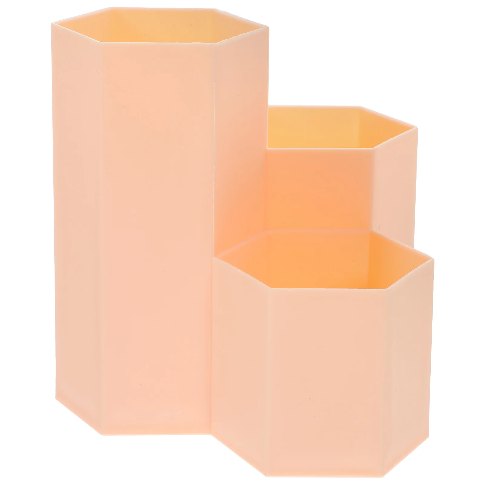 

Fountain Pens Hexagonal Holder Desktop Organizer Stationery Cosmetics Case Student Storage