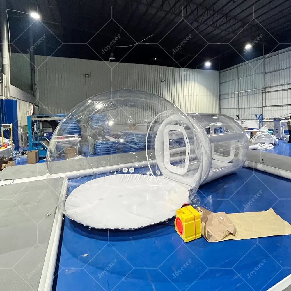 Популярный надувной пузырьковый дом купольная палатка для сада воздушный шар