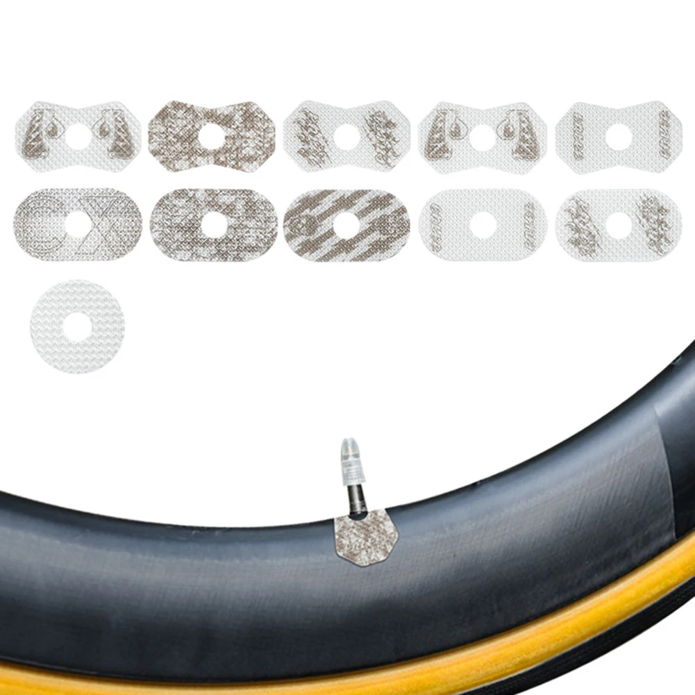 

2pcs Bike Air Nozzle Pad Bicycle Valve Sticker Rim Protection Presta-Schrader Universal Cycling Bike Air Nozzle Pad Valve Sticke
