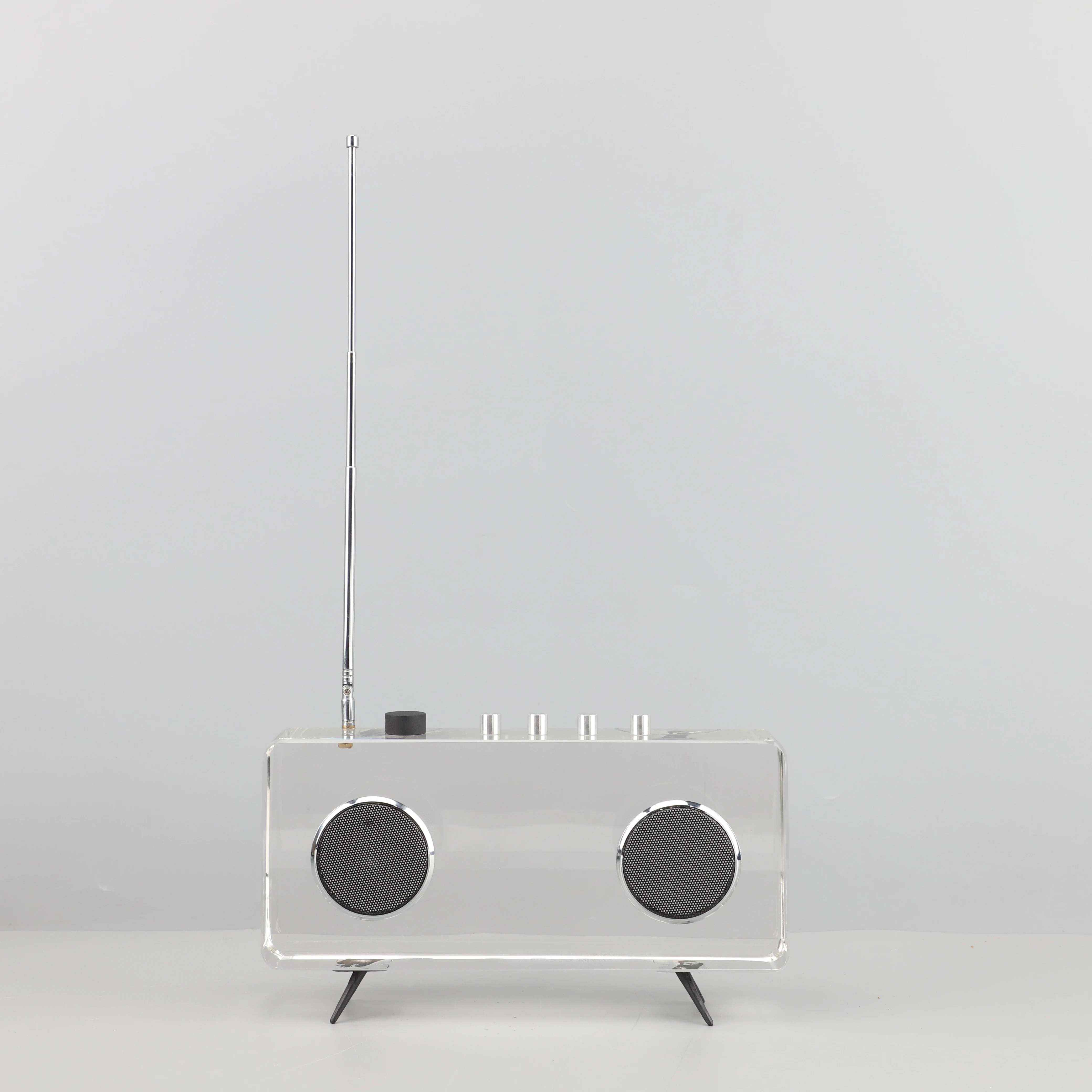 

Modern simple and luxurious crystal metal antenna recorder ornaments soft decorations