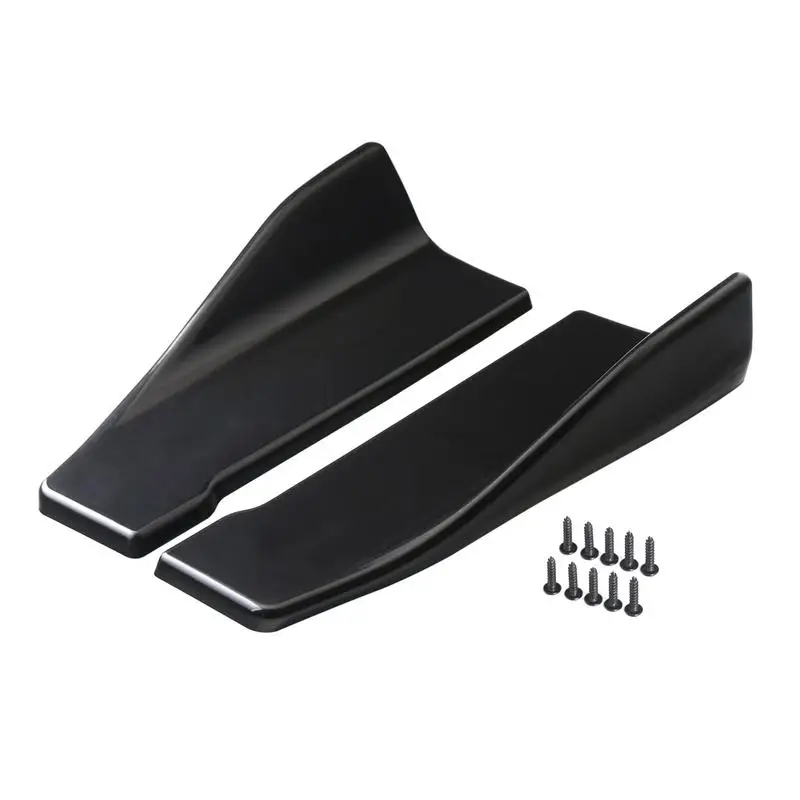 

Universal Rear Diffuser Bumper Lip Spoiler Diffuser Anti-Scratch Side Skirt Diffuser Winglet Protector Left/Right Decoration
