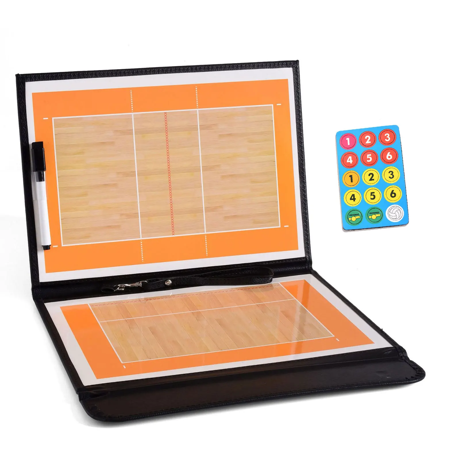 

Coaches Board Collapsible Volleyball Coaching Board For Volleyball Training Dry Erase Tactics Coach Board Clipboard With Marker