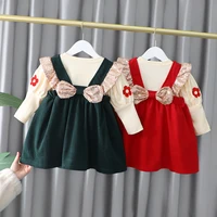newborn baby girl clothes outfit sets jacket vest skirt suit for toddler girl baby clothing 1 year birthday set