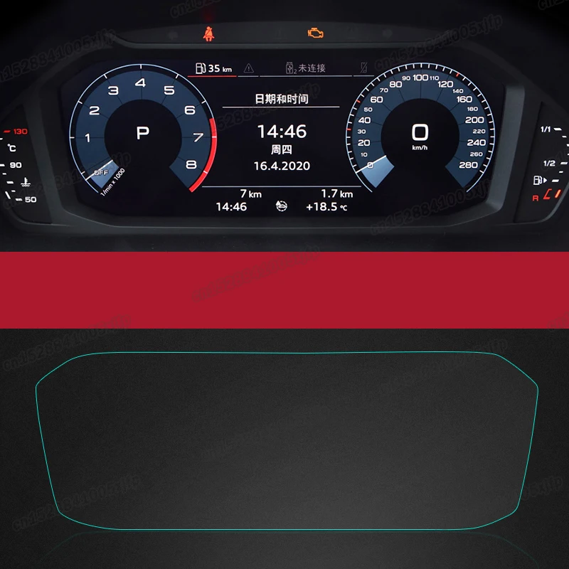 

Transparent Car Dashboard Screen Protective Film for Audi Q3 2020 2019 2018 2017 2016 2015 2014 2013 2012 Sticker anti-scratch