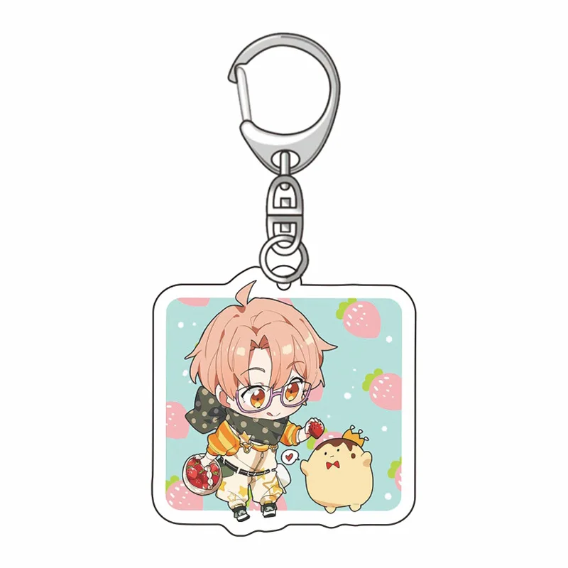 

20 шт., акриловый брелок для ключей с персонажами аниме «спай×семья»