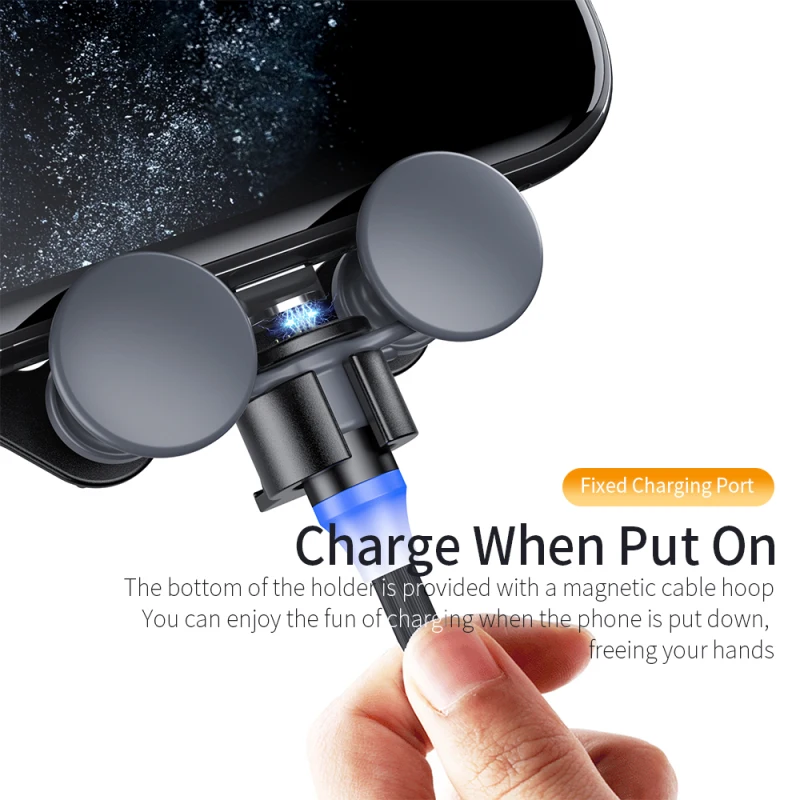 

Universal Gravity Car Holder Multifunctional Mobile Cell Phone Stand 360 Degree Rotation Essager Smartphone Holder