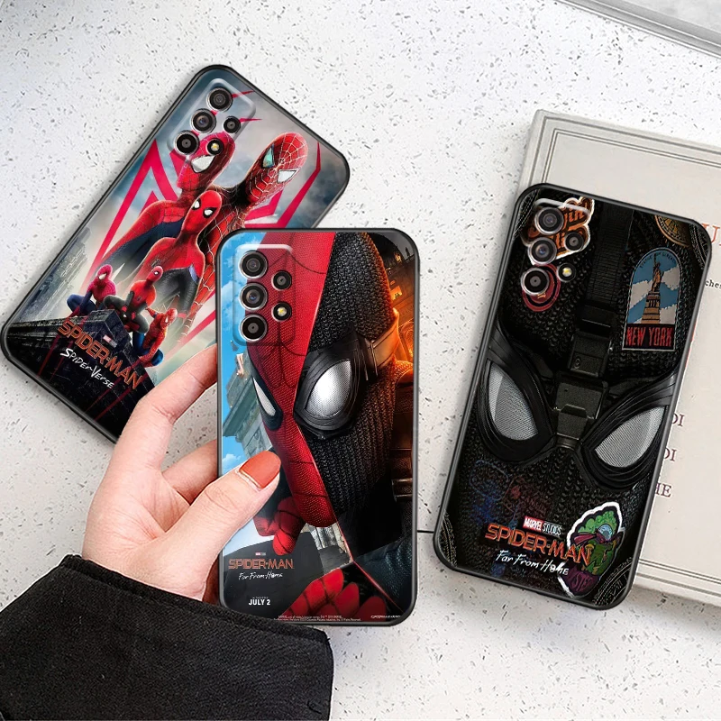 

Spiderman Iron Man Venom For Samsung Galaxy M10 M11 M12 M20 M22 M30 M30S M31 M31S M32 M51 M52 5G Phone Case Funda Shell Soft