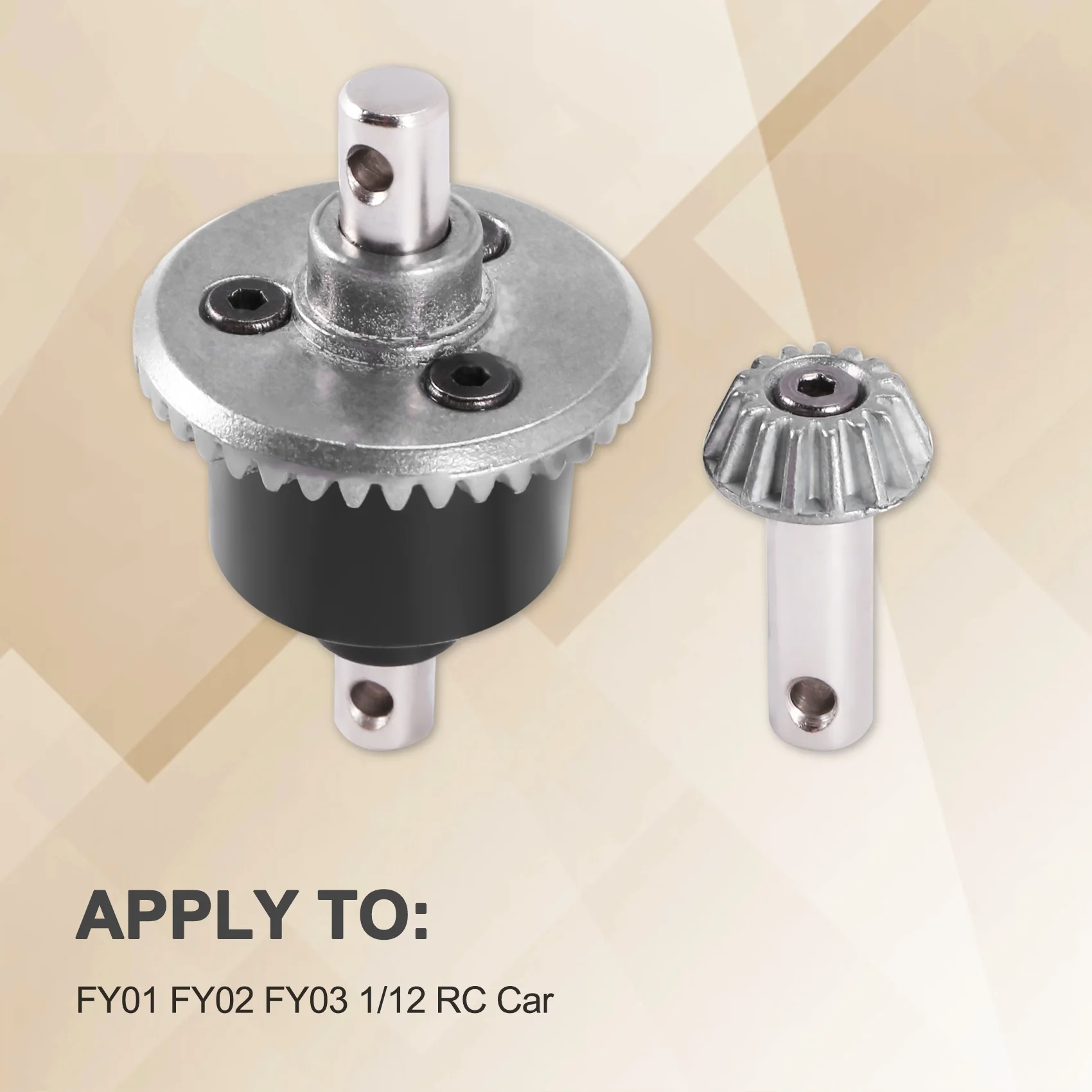 Дифференциал в сборе аксессуары FYQCS01 для Feiyue FY01 FY02 FY03 1/12 запасные части