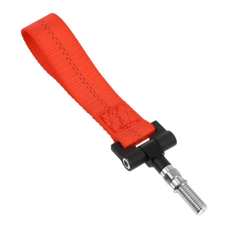 

1Pc Professional Car Racing Tow Strap Front Bumper Belt Car Modified Tow Rope