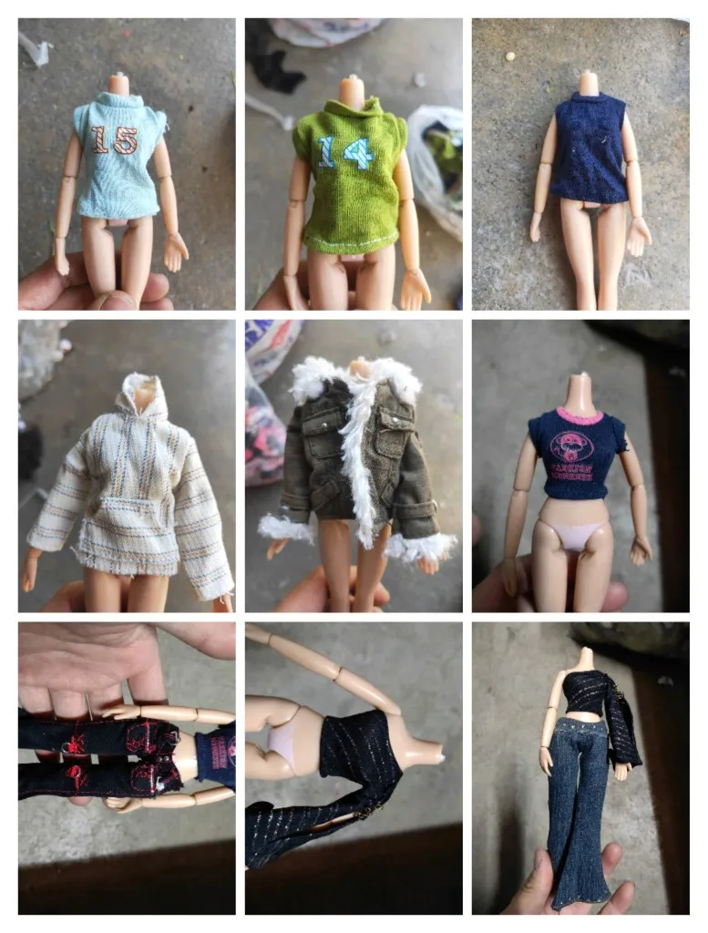 

Качественная монстрационная кукла для куклы, мягкая повседневная одежда ручной работы, Одежда для куклы, одежда для девочек, игрушки, набор 6