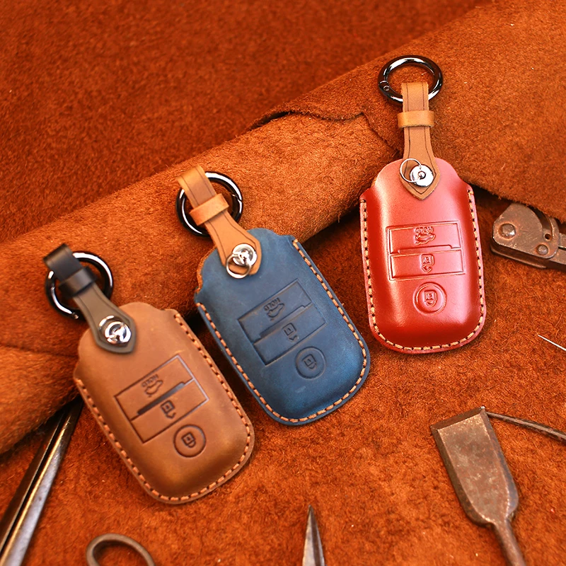 

Car key case for kia sportage 2019 rio 3 ceed sorento picanto cerato soul optima 4 2011 niro x line stinger forte k7 k5 k3 k2