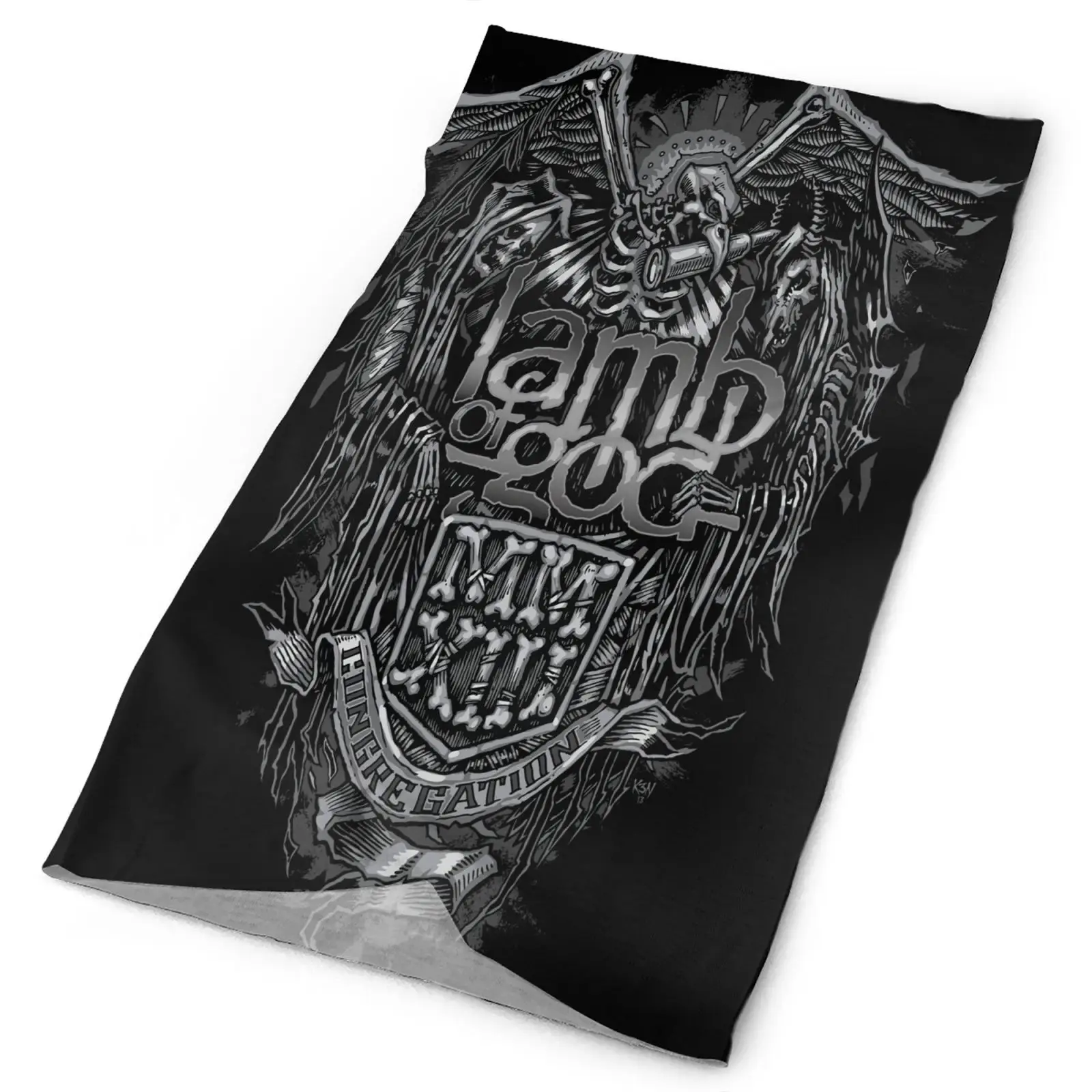 

Lamb Of God Metal Band Poster Men's Bandana Man Scarf Fishing Scarf Neck Warmer Man Hunting Scarf Snowboard Balaclava Ski Mask