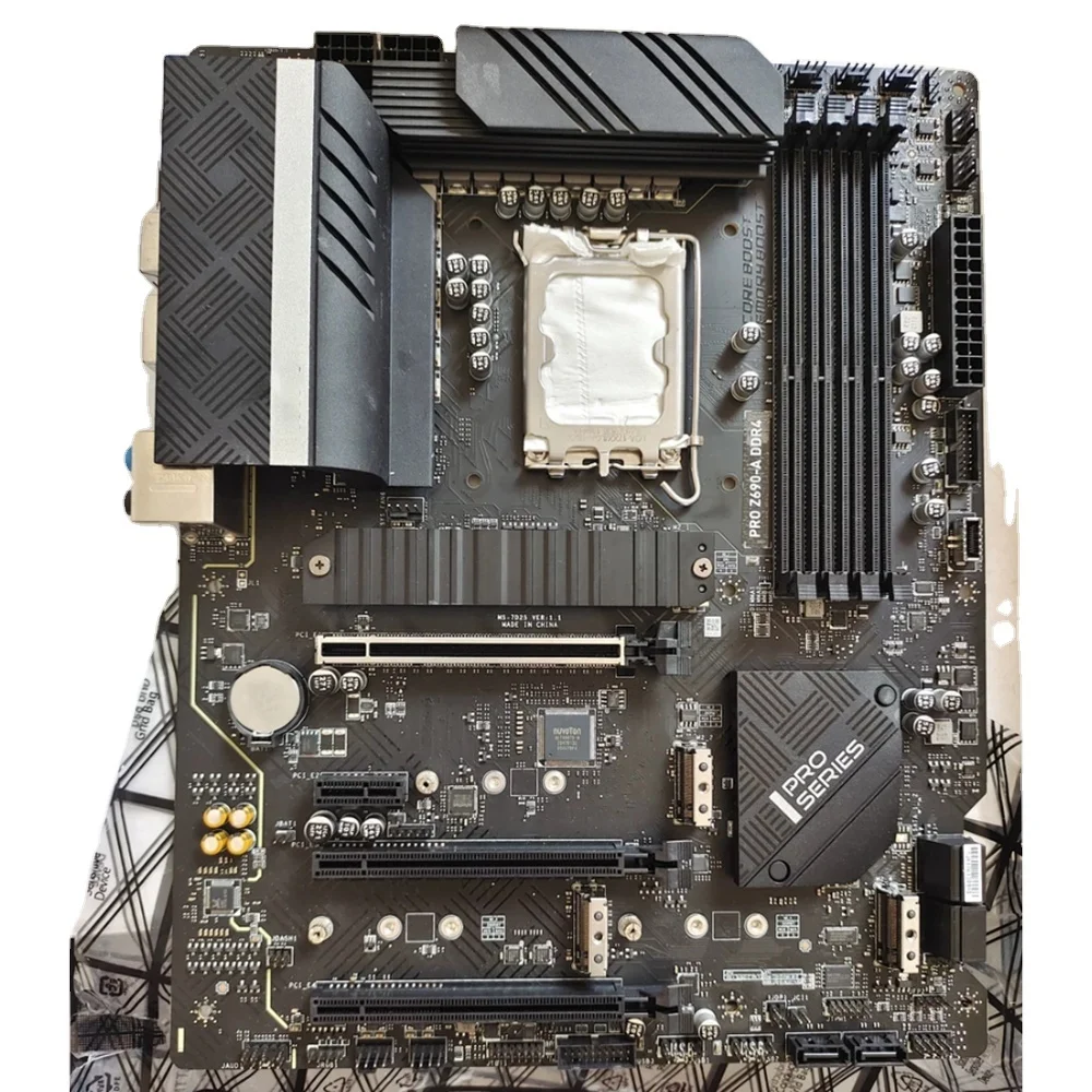 

For PRO Z690-A WIFI For Msi LGA1700 DDR5 128G Support I9 SATA3*6 M.2*4 USB3.2 ATX Desktop Motherboard