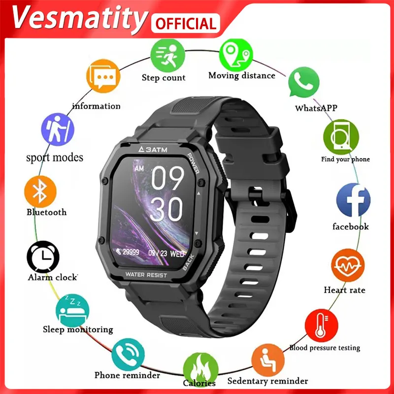 

For Apple Xiaomi Huawei C16 3ATM Fitness Wristband Outdoor Watch Smart Swimming Diving Watch Waterproof Sports Blood Smart Watch