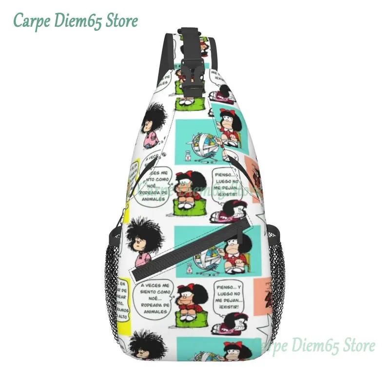 

Мужской рюкзак на плечо, с мультяшным принтом