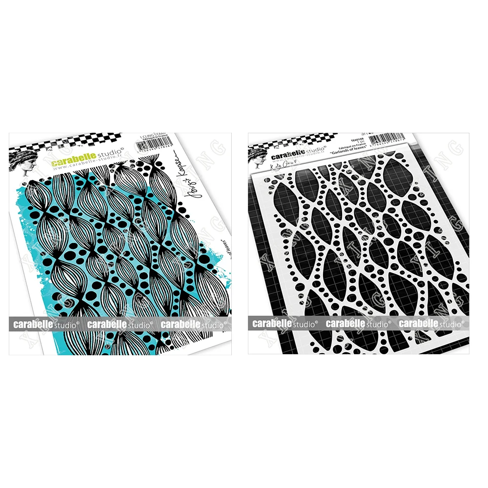 

Garlands of Leaves 2022 New Silicone Stamps Stencil Diy Scrapbooking Paper Handmade Album Stamp Die Sheets Greeting Card