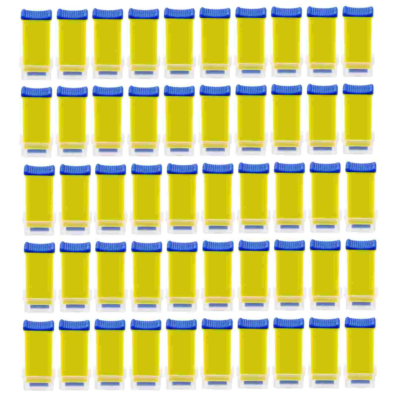 

ULTECHNOVO 50PCS Press Type Blood Lancet Needles Sterile Lancets Disposable Sterility Collection Fleam (Random Color)