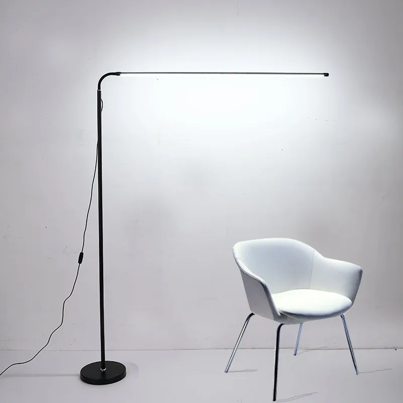 Купи LED Adjustable Floor Lamp Home Living Room Study Table Floor Lamp Stand Lighting Lampe De Chevet De Chambre Room Decortion Items за 8,728 рублей в магазине AliExpress