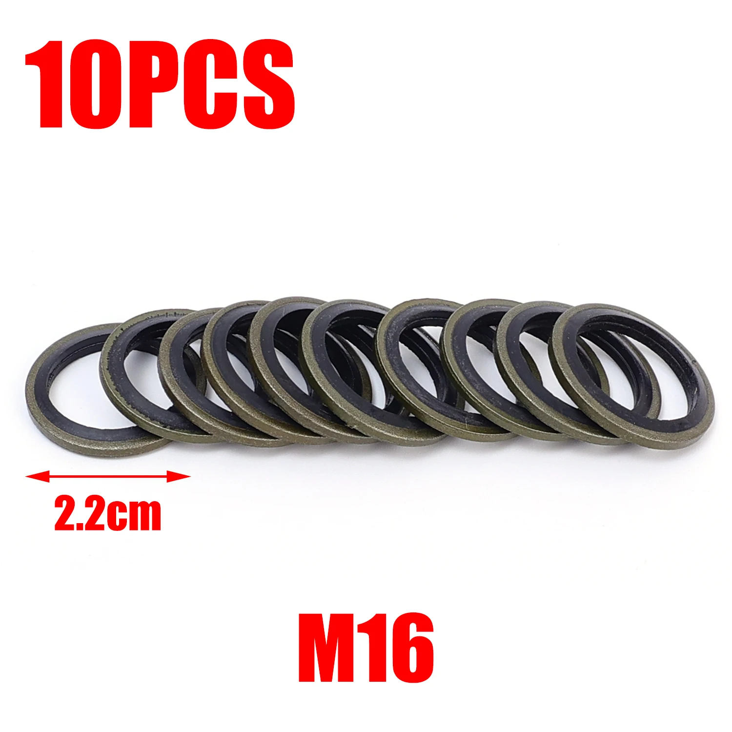 

Прокладка для слива масла автомобиля Прокладка пробки высокого давления Автомобильная сменная шайба Уплотнение масляной трубы Резина M6 M8 M10 M12 M14 M16 M18 M20