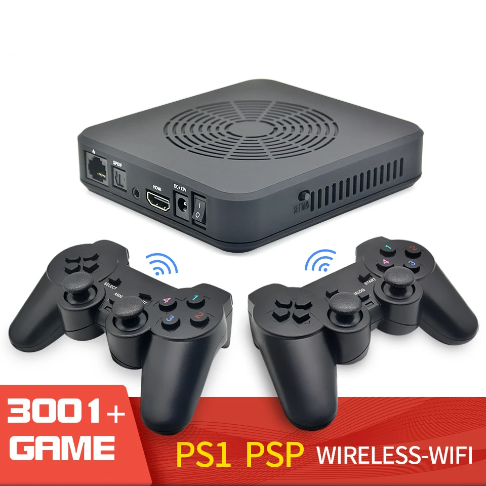 

Консоль игровая ретро с поддержкой Wi-Fi, 3000 + игр, 100 игр